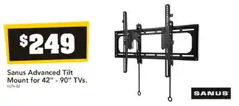 Harvey Norman Sanus Advanced Tilt Mount for 42" - 90" TVs offer
