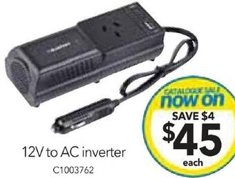 Cheap as Chips 12V to AC inverter offer