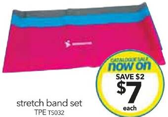 Cheap as Chips stretch band set offer