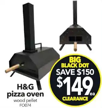 Cheap as Chips H&G pizza oven offer