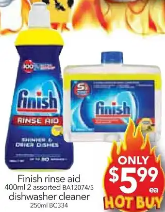 Cheap as Chips Finish rinse aid offer