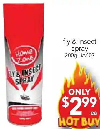 fly & insect spray 200g