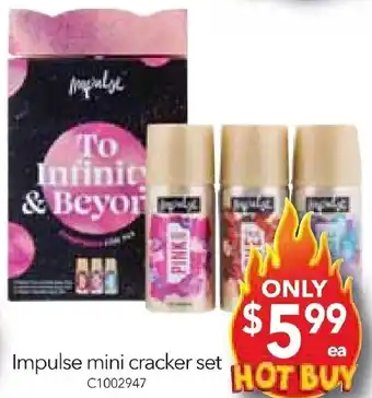 Impulse mini cracker set
