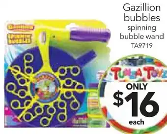 Gazillion bubbles