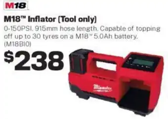 Repco M18 Inflator (Tool only) offer