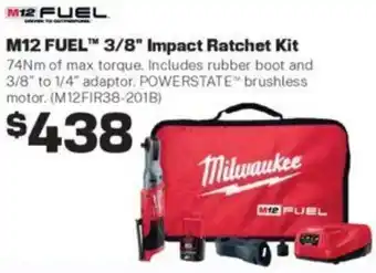 Repco M12 FUEL 3/8" Impact Ratchet Kit offer