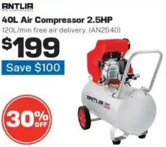 40L Air Compressor 2.5HP