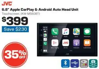Repco 6.8" Apple CarPlay & Android Auto Head Unit offer