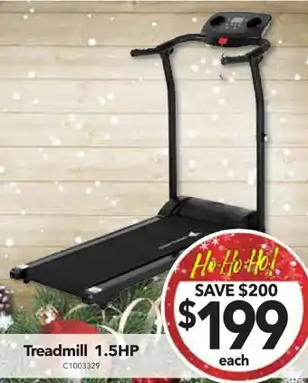 Cheap as Chips Treadmill 1.5HP offer