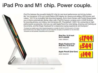 JB Hi-Fi Apple Pencil (2nd Gen) offer