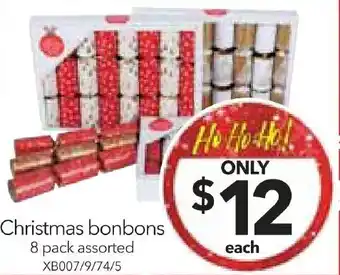 Christmas bonbons
