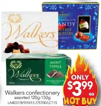 Walkers confectionery
