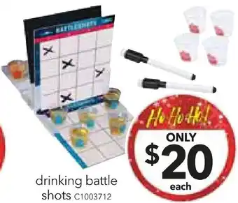 drinking battle shots