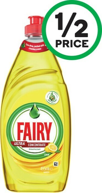 Woolworths Fairy Dishwashing Liquid 495ml offer