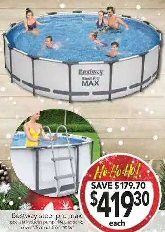 Cheap as Chips Bestway steel pro max offer