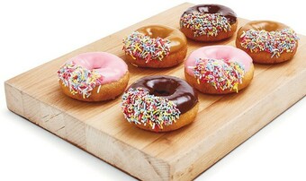 Woolworths Iced Donuts Pk 6* offer