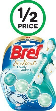 Woolworths Bref Deluxe, Scent Switch, Blue Active 50g or Brilliant Gel 42g offer