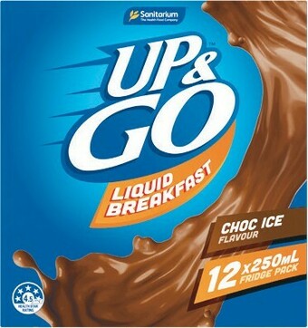 Woolworths Sanitarium Up & Go 12 x 250ml offer