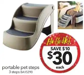 Cheap as Chips portable pet steps offer