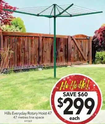 Cheap as Chips Hills Everyday Rotary Hoist 47 offer