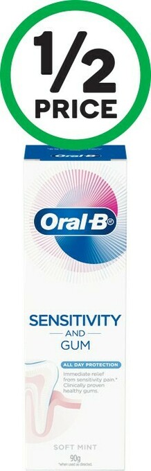 Woolworths Oral-B Sensitivity & Gum Toothpaste 90g# offer
