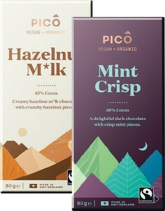 Woolworths Pico Organic Chocolate 80g~ – From the Health Food Aisle offer