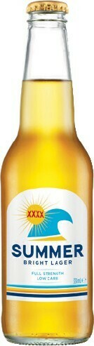 Woolworths XXXX Summer Bright Lager Bottles 6x330ml offer