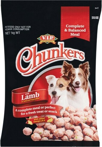 Woolworths VIP Chunkers Dog Food 1 kg offer