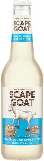 Scape Goat Lower Sugar Cider Bottles 6x330ml