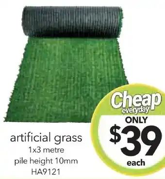 Cheap as Chips artificial grass offer
