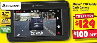 JB Hi-Fi MiVue 770 Safety Dash Camera offer