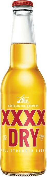 Woolworths XXXX Dry Bottles 24x330ml offer