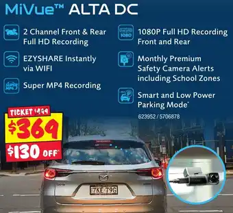 JB Hi-Fi MiVue ALTA DC offer