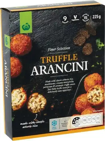 Woolworths Truffle Arancini 225g
