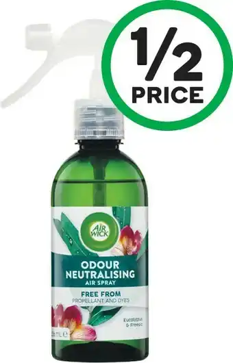 Woolworths Air Wick Odour Neutralising Spray 236ml offer