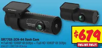 JB Hi-Fi DR770X-2CH-64 Dash Cam offer