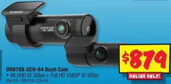 JB Hi-Fi DR970X-2CH-64 Dash Cam offer
