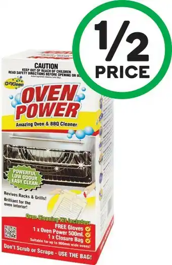 Woolworths Ozkleen Oven Power Kit offer