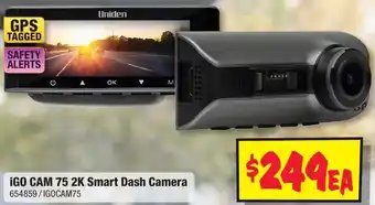 JB Hi-Fi iGO CAM 75 2K Smart Dash Camera offer