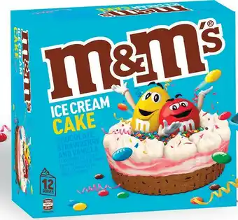 Woolworths M&M's Ice Cream Cake 1.4 Litre offer