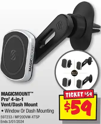 JB Hi-Fi MAGICMOUNT Pro² 4-in-1 Vent/Dash Mount offer