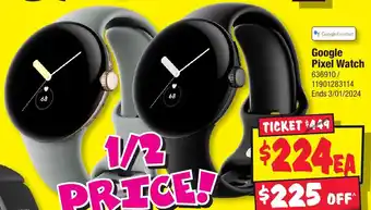 JB Hi-Fi Google Pixel Watch offer