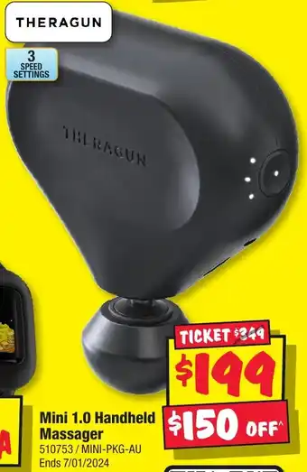 JB Hi-Fi Mini 1.0 Handheld Massager offer