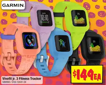 JB Hi-Fi Vivofit jr. 3 Fitness Tracker offer