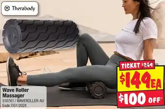 JB Hi-Fi Wave Roller Massager offer