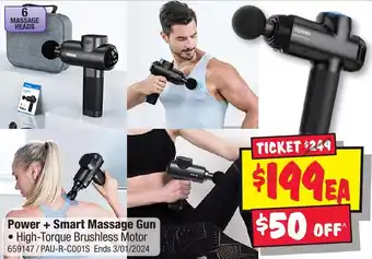JB Hi-Fi Power + Smart Massage Gun offer