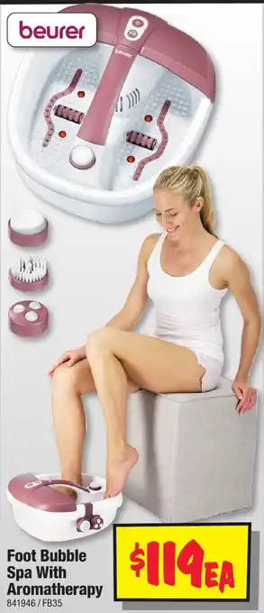 JB Hi-Fi Foot Bubble Spa With Aromatherapy offer