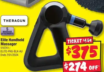 JB Hi-Fi Elite Handheld Massager offer