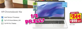 JB Hi-Fi HP Chromebook 15a offer