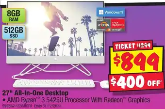 27" All-In-One Desktop